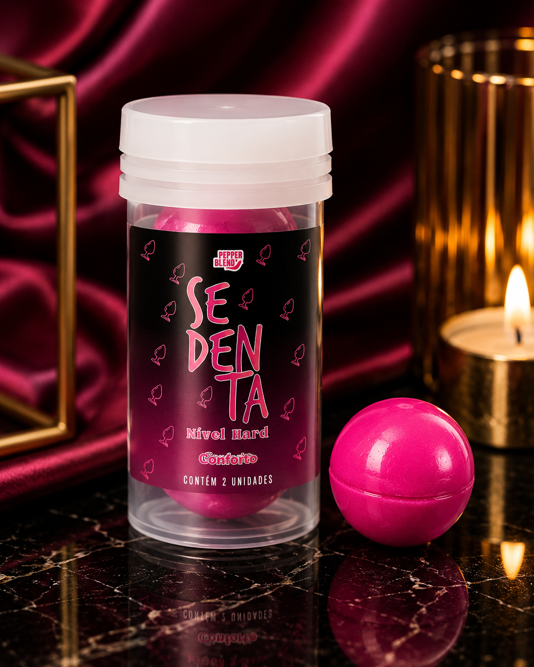 Pepper Ball Sedenta – Nível Hard