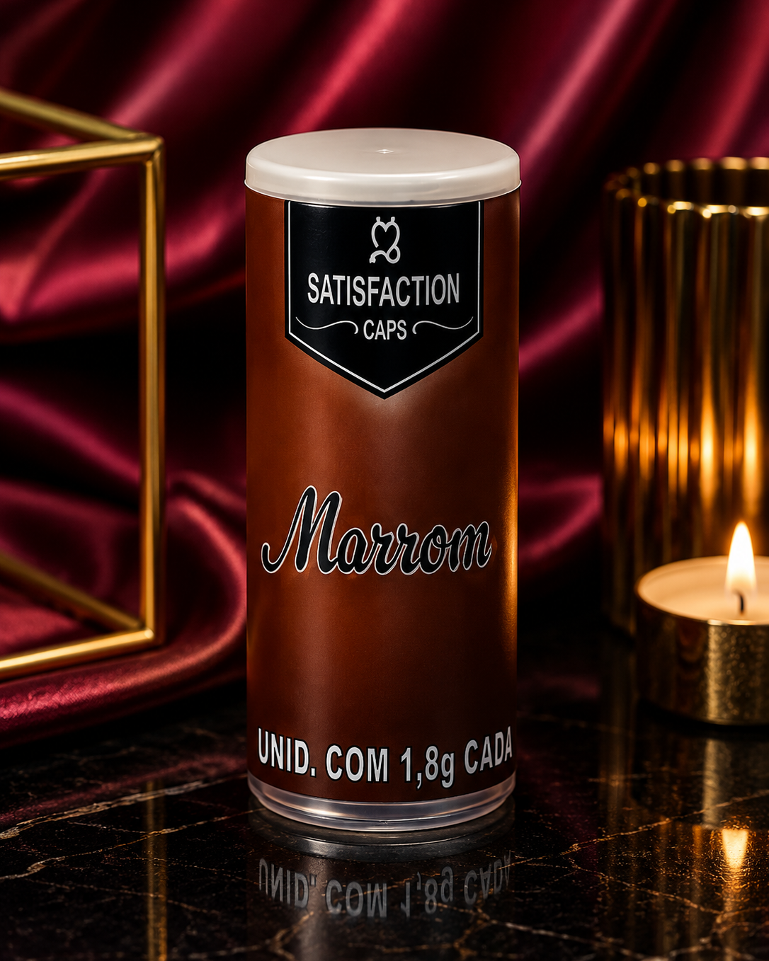 Bolinhas Aromáticas com Óleo Corporal – Marrom
