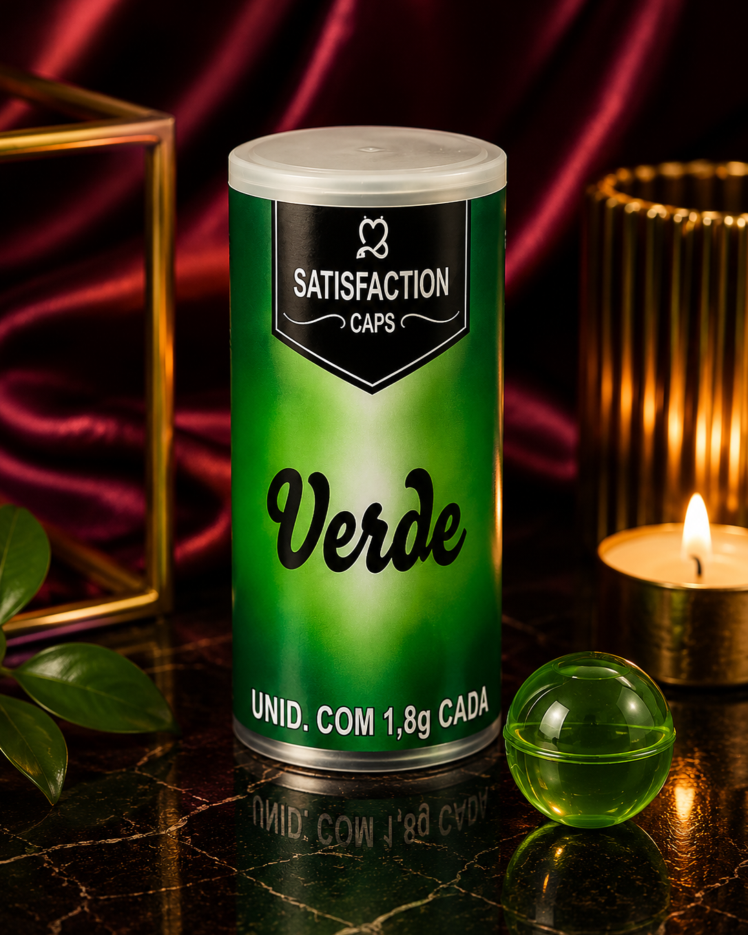 Bolinhas Aromáticas com Óleo Corporal – Verde